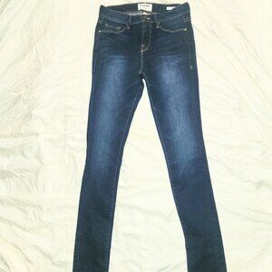FRAME Dark Wash Forever Karlie Skinny Jeans Sz 27 NWOT